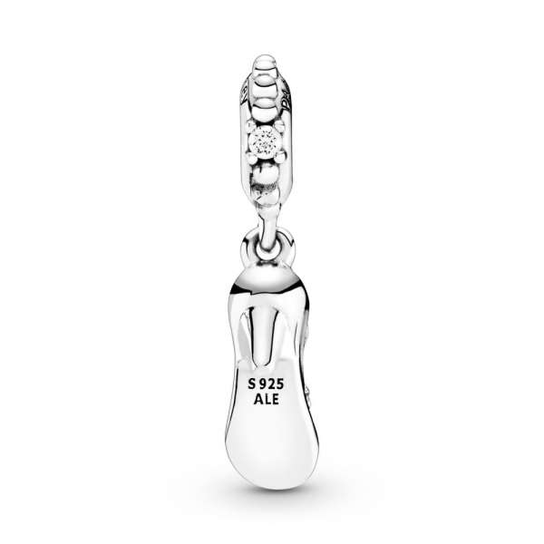 Disney Cinderella Glass Slipper & Mice Dangle Charm 
