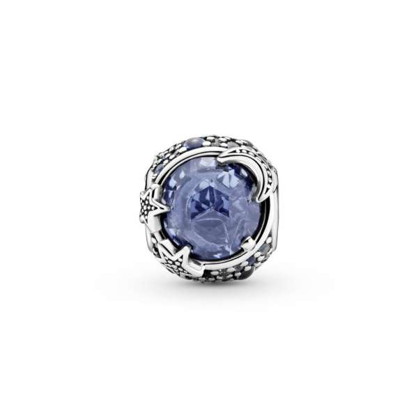 Celestial Blue Sparkling Stars Charm 