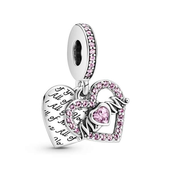 Heart & Mum Dangle Charm 