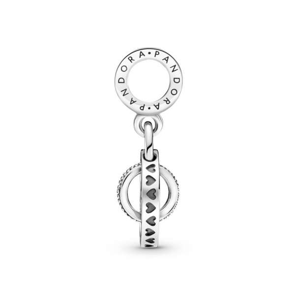 Pandora Logo Circles Dangle Charm 