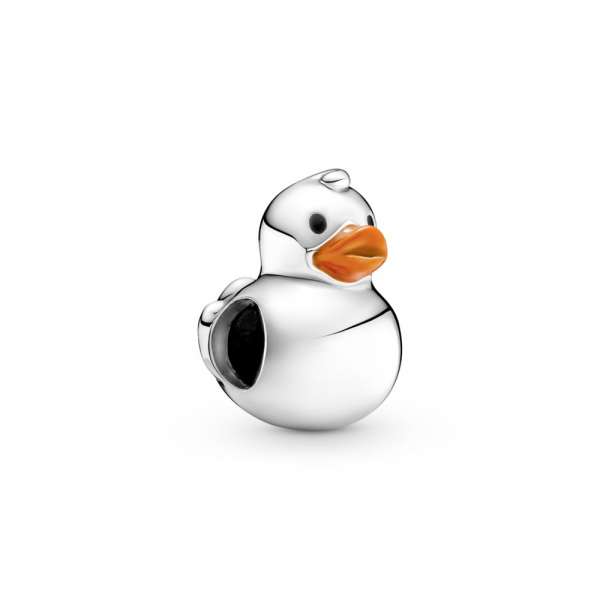 Polished Rubber Duck Charm 