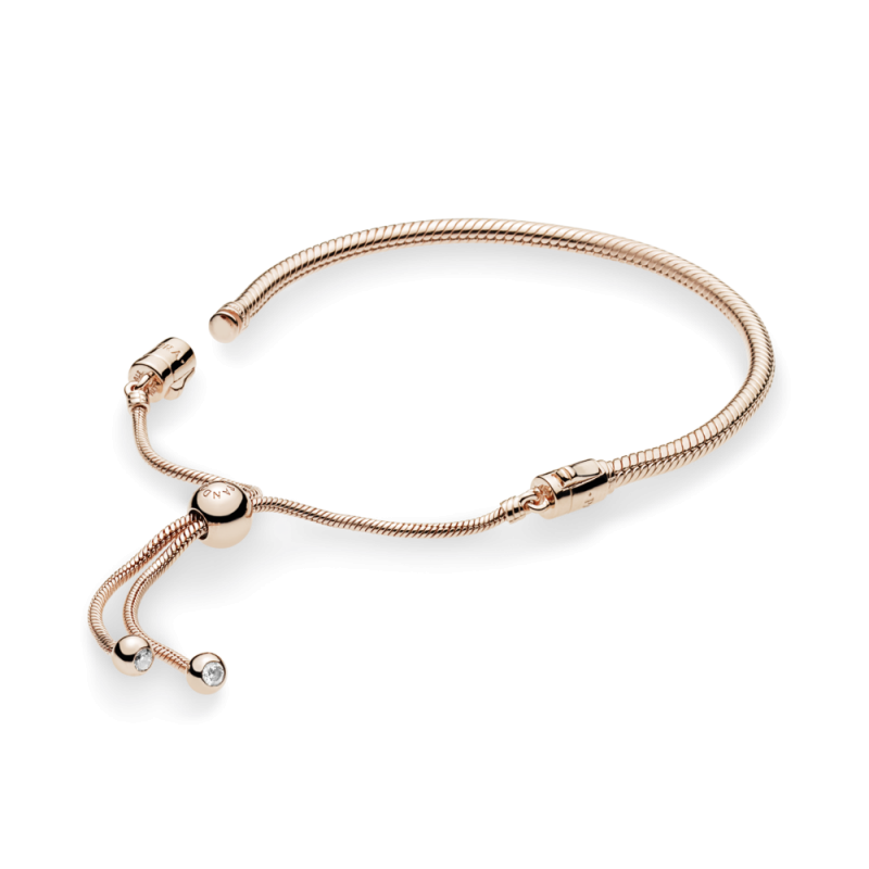 Pandora Rose Белегзија со Силиконски Подесувач на Големина