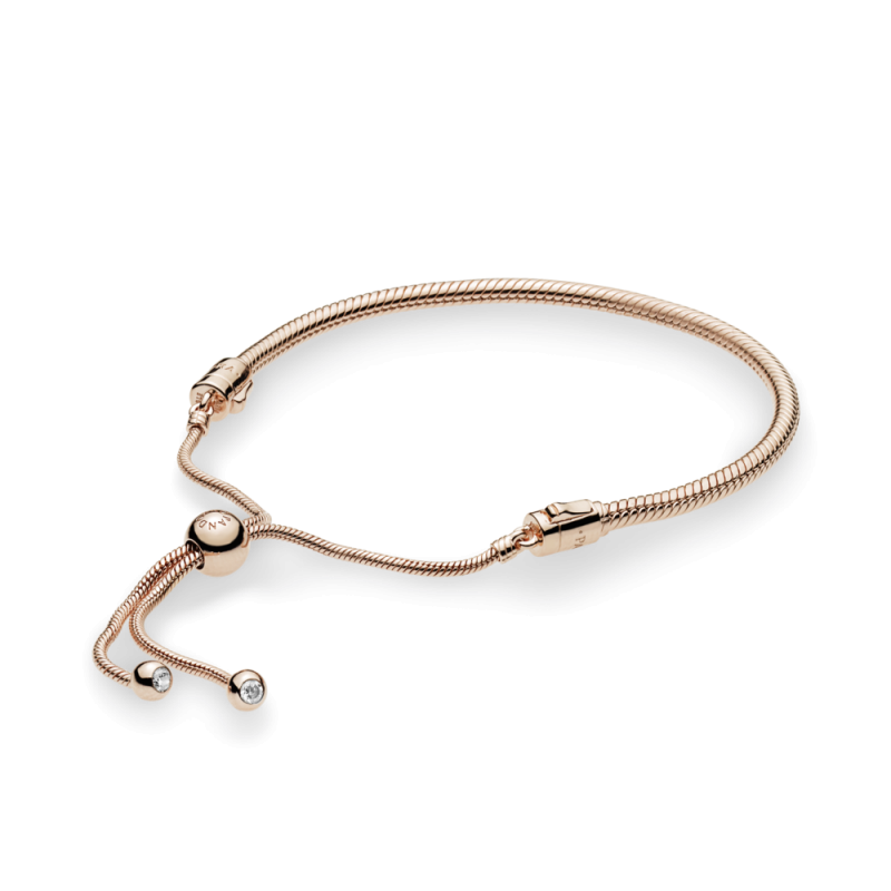 Pandora Rose Белегзија со Силиконски Подесувач на Големина