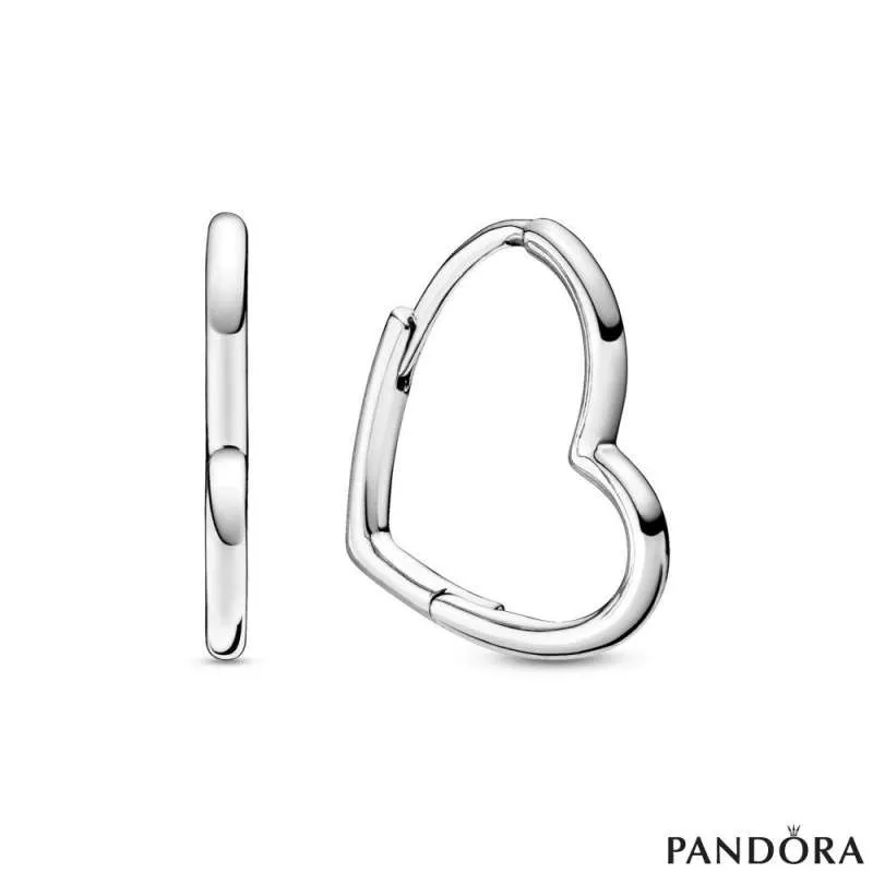 Sparkling Pandora Logo Stud Earrings | Sterling silver | Pandora HK