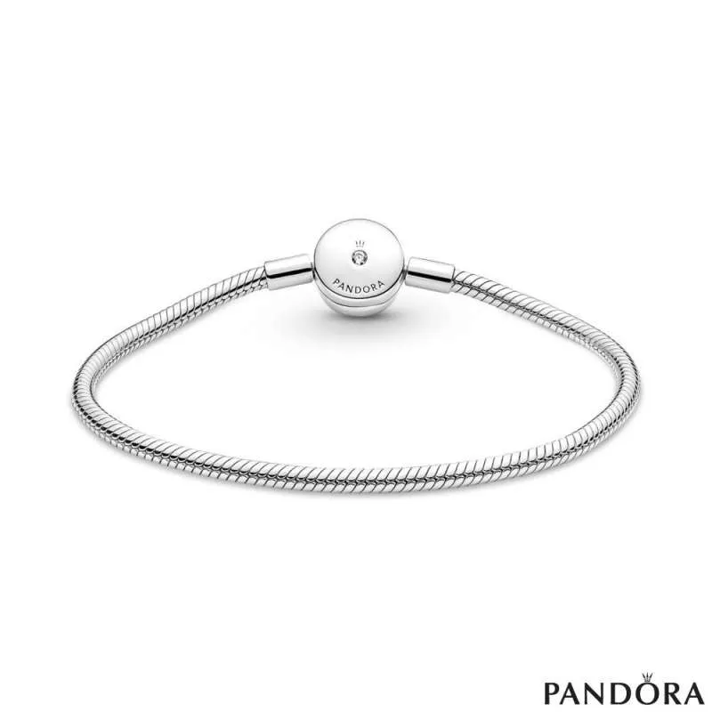 Белегзија Pandora Moments со змиска плетка и ореол