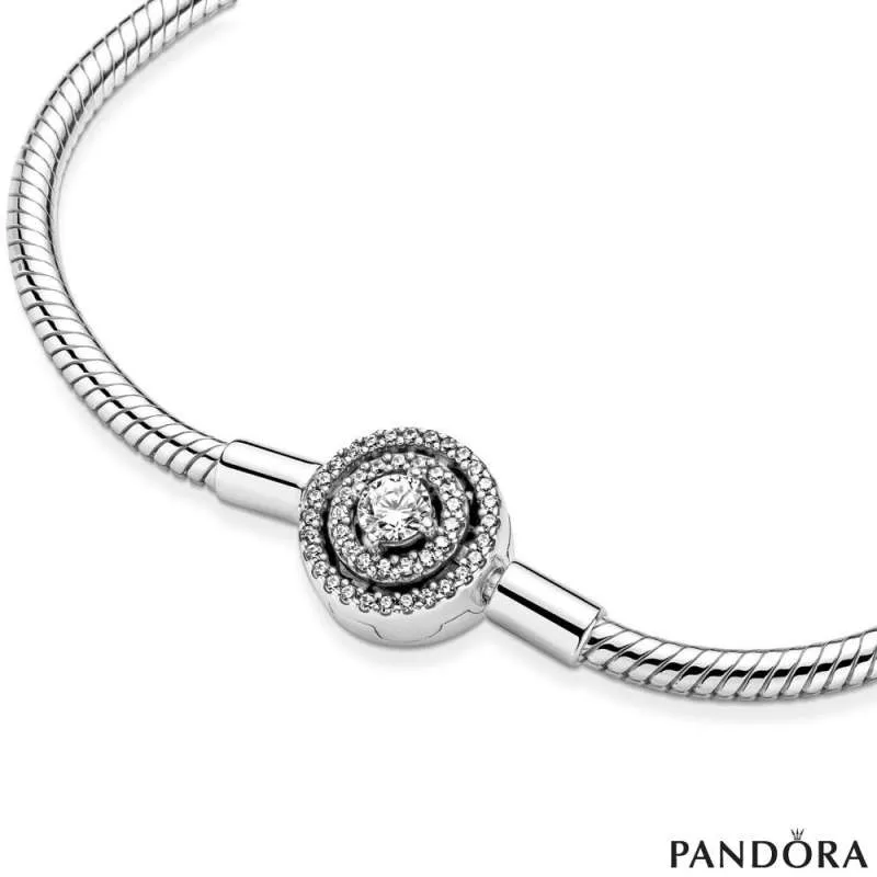 Белегзија Pandora Moments со змиска плетка и ореол