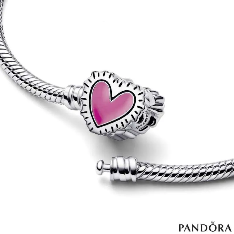 Белегзија со змиска плетка Keith Haring™ x Pandora Moments