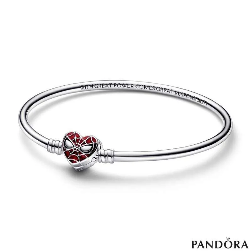 Bangle Белегзија Pandora Moments Marvel Spider-Man Маска