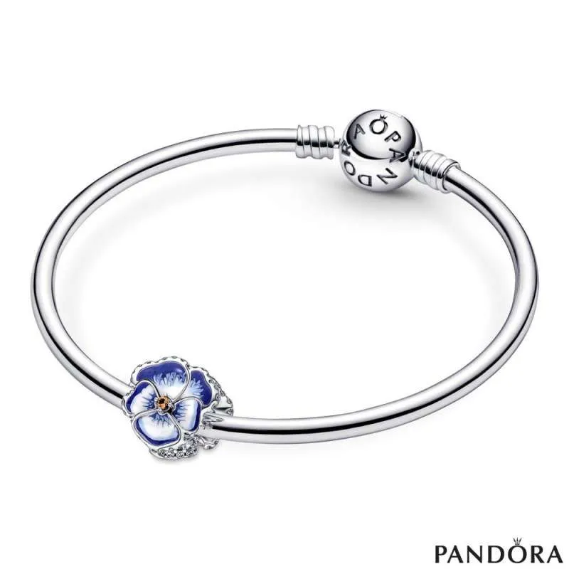 PANDORA Charm Pendant Pansy Envelope 790787C01