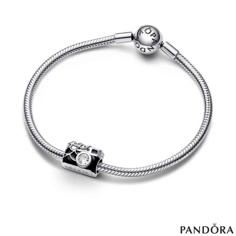 ABAOLA 925 Sterling Silver Camera Charm Beads for Pandora Charms Bracelet &  Necklace