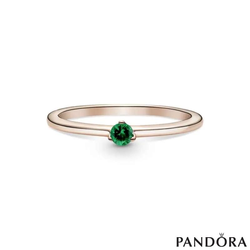 Green Solitaire Ring PANDORA
