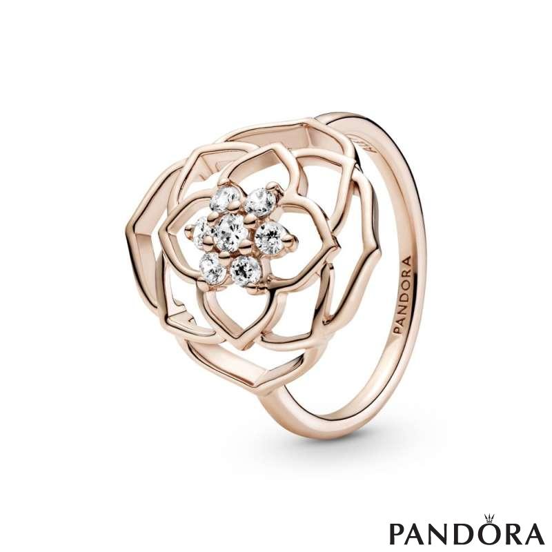 Flower ring top from pandora