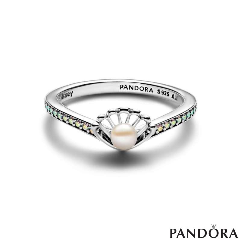 Disney Princess Ariel Shell Treated Freshwater Cultured Pearl Ring