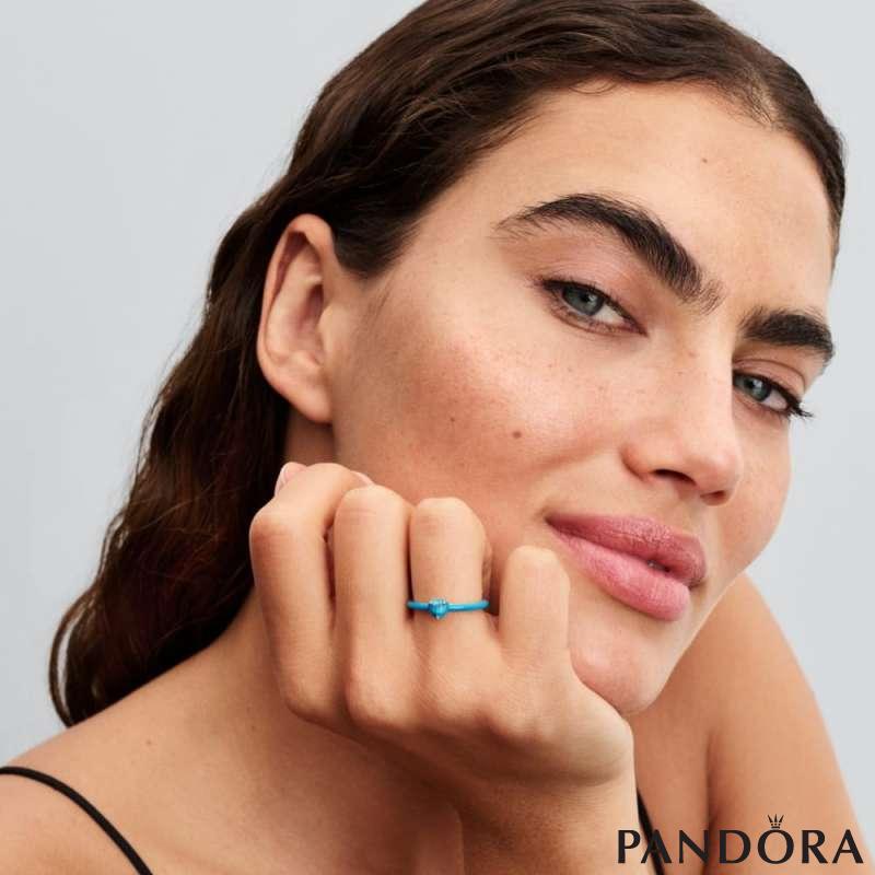 Turquoise-coloured Heart Stone Ring