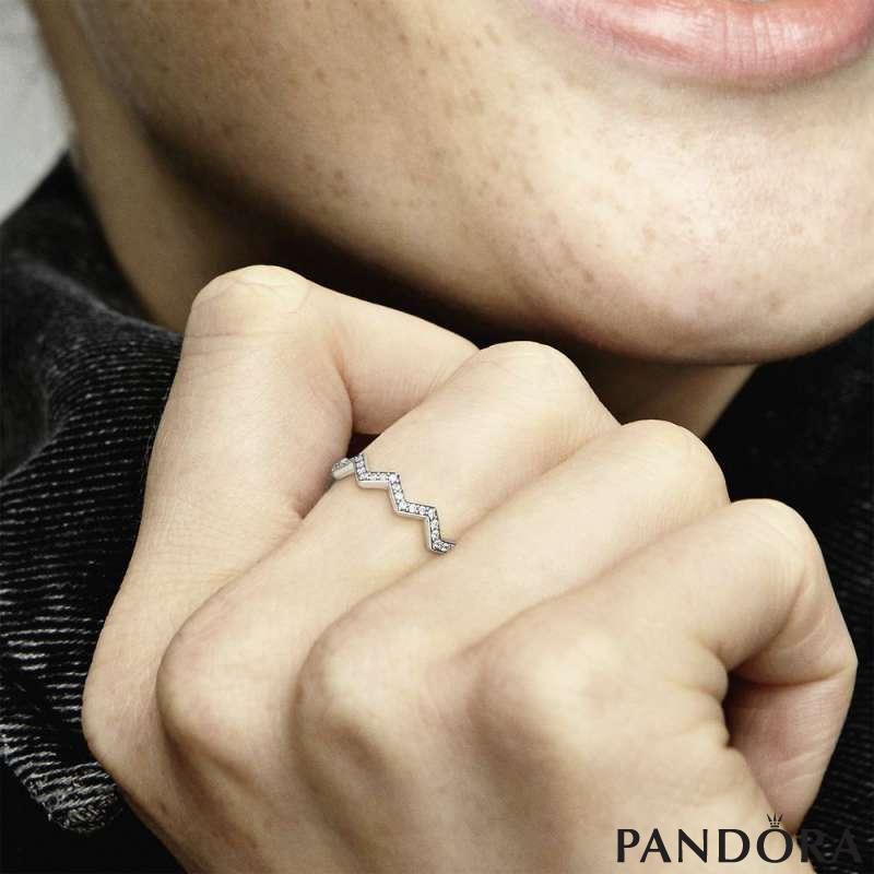 Pandora shimmering ring hot sale