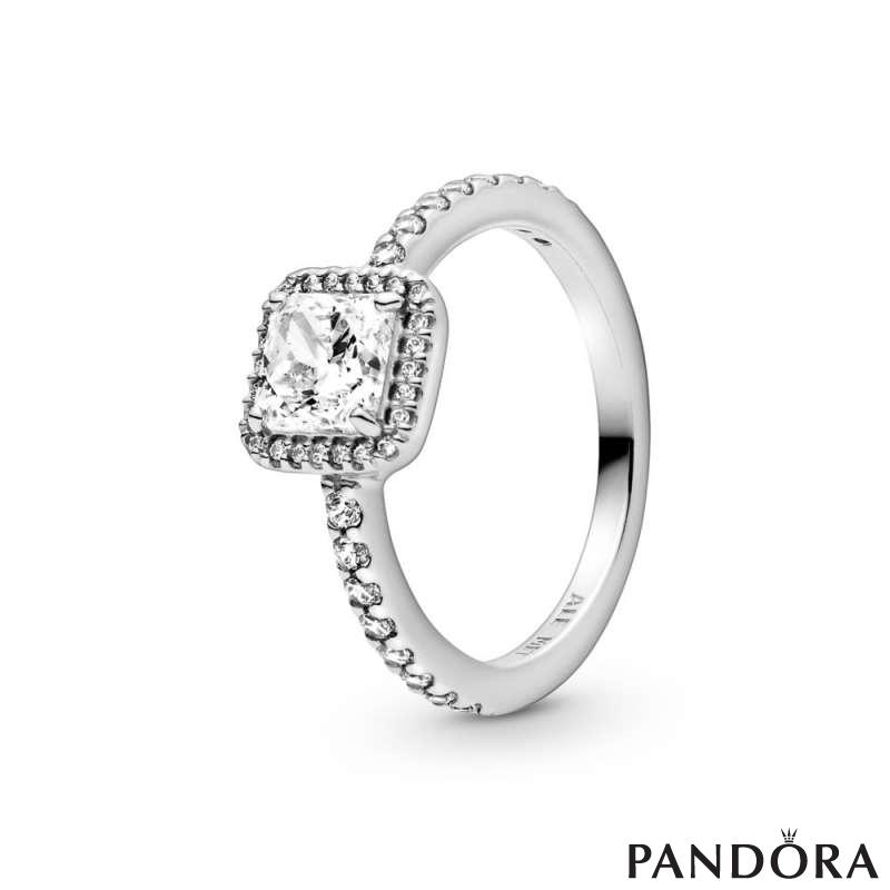 Pandora princess cut ring sale