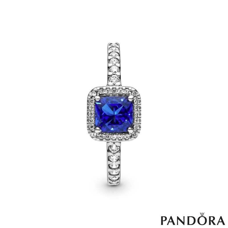 Pandora ring square stone on sale