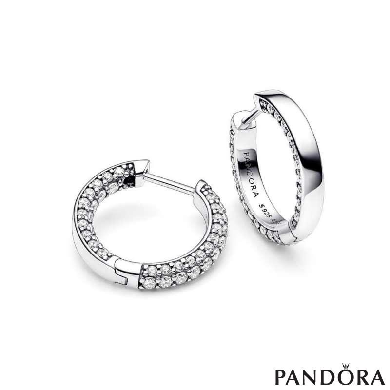 Обетки алки Pandora Timeless со еден ред pavé 