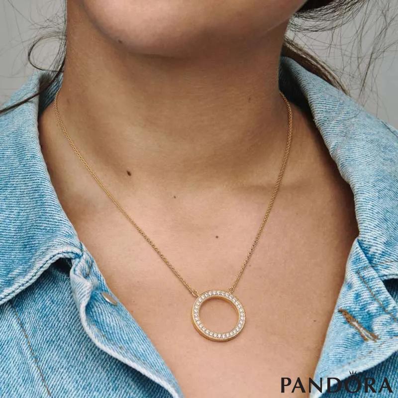 Ѓердан Pandora Signature Pavé