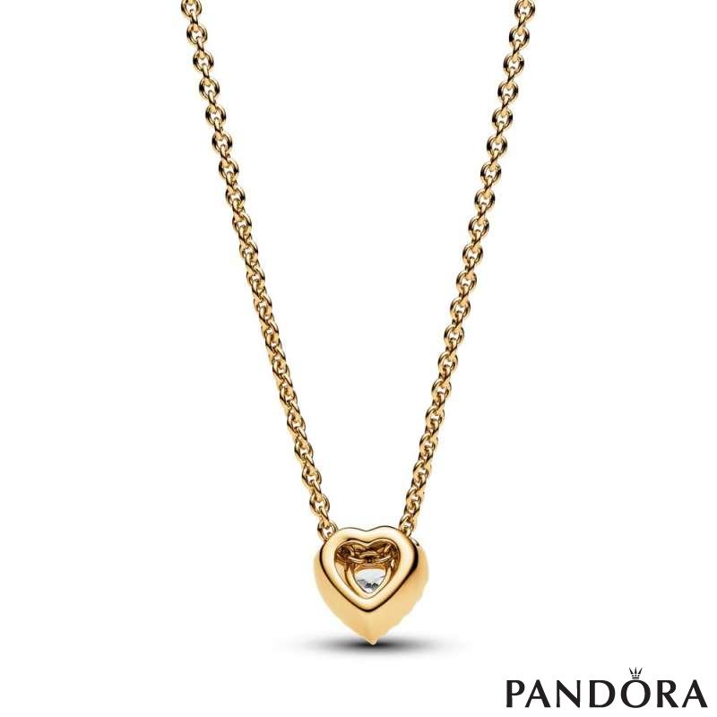 Sparkling Heart Collier Necklace 