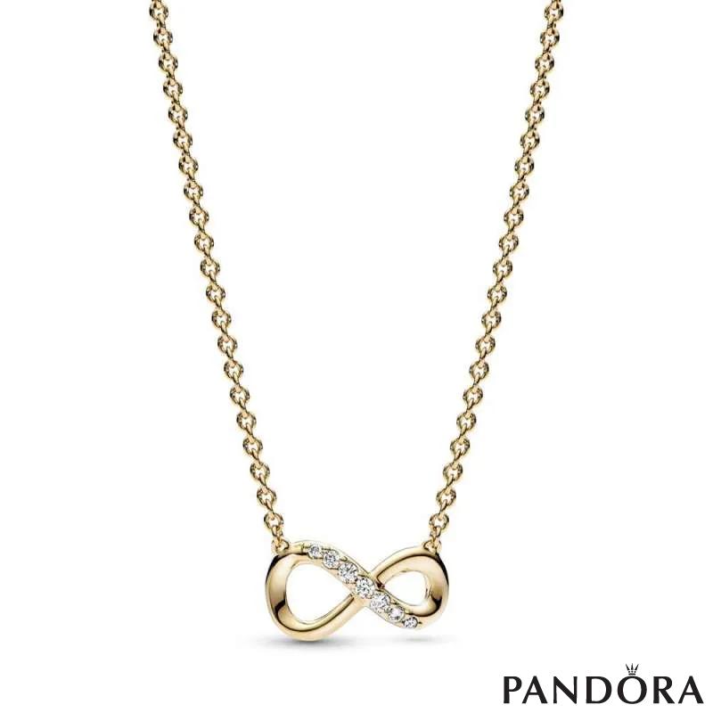 Sparkling Infinity Collier Necklace 