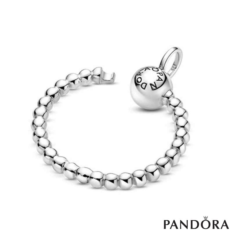 Приврзок за ѓердан Мал Pandora O со перли