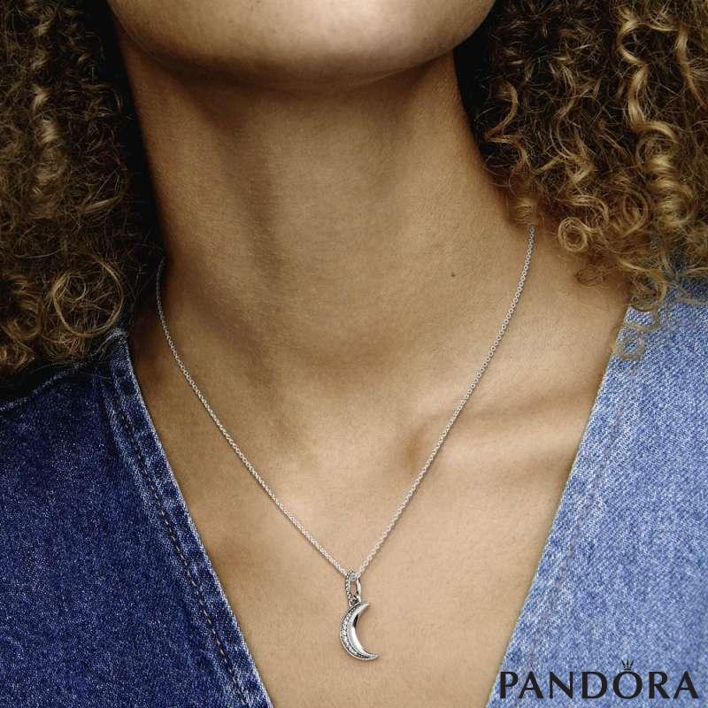 Pandora moon necklace clearance