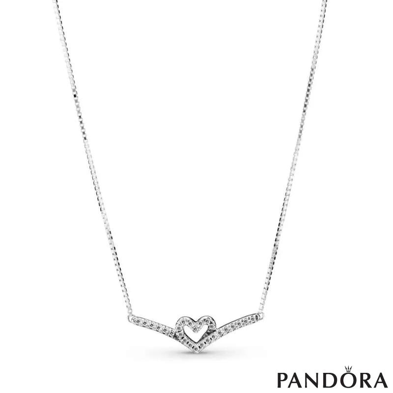 Pandora shining hotsell wish necklace