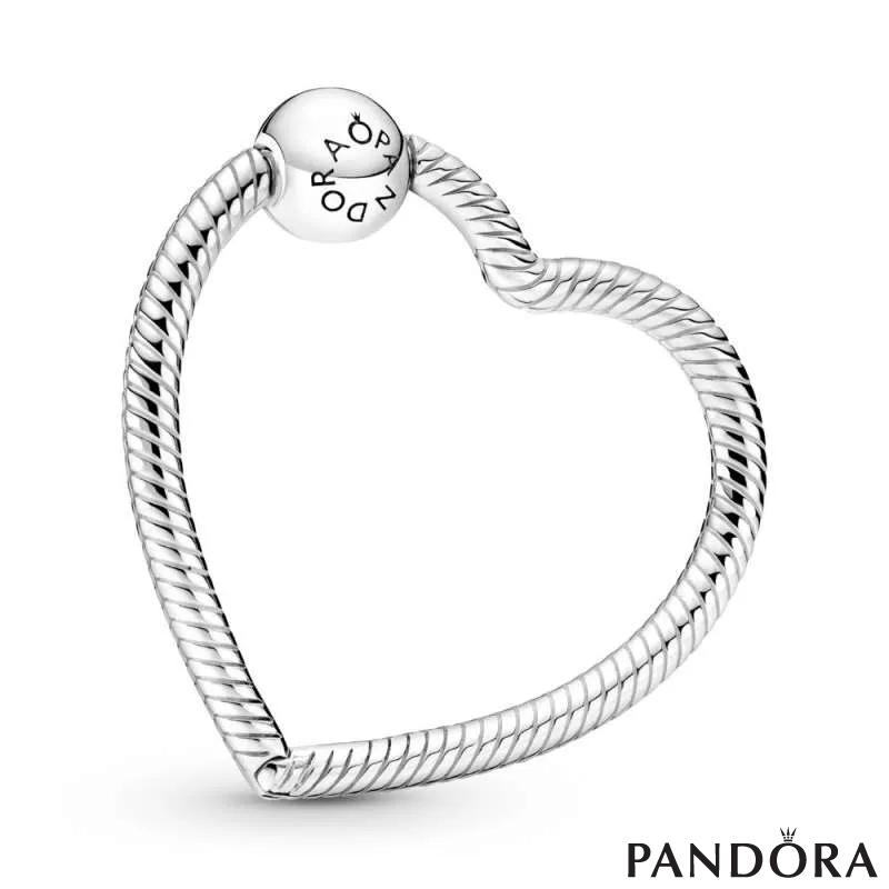 Pandora Moments Heart Charm Holder 