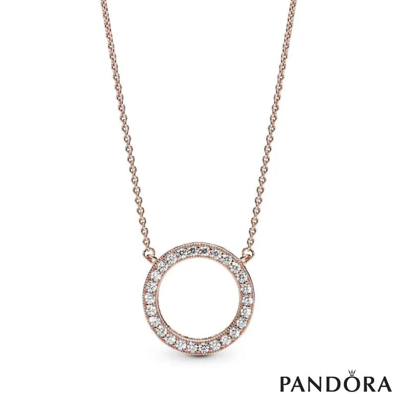 Personalised 14ct Gold Circle Necklace – Charlotte Mari