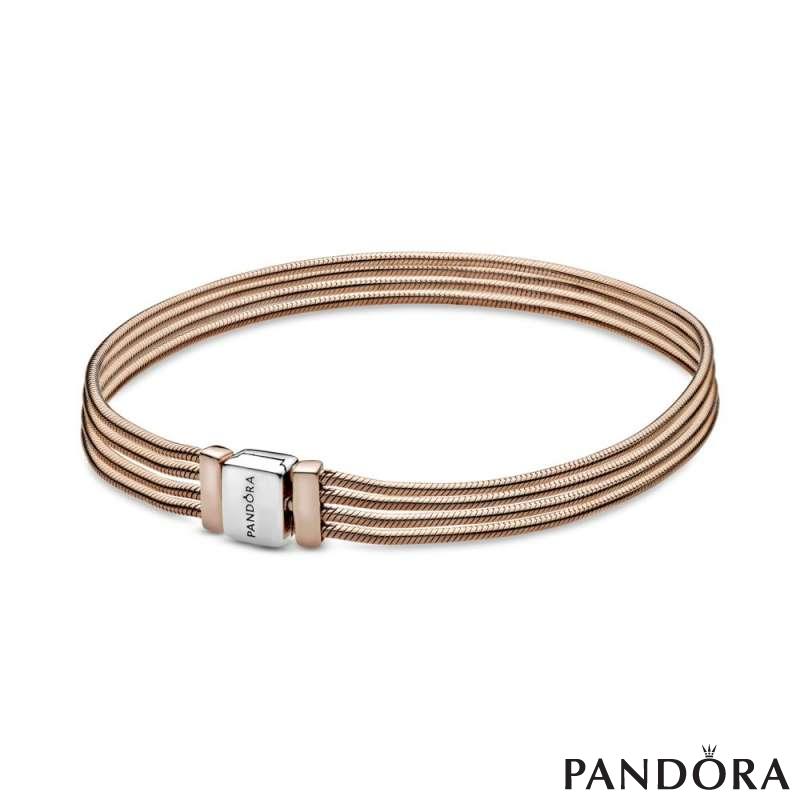 Pandora Reflexions Multi Snake Chain Bracelet 