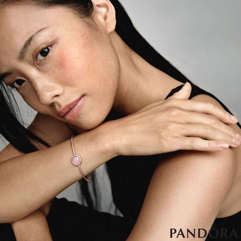 Pink Swirl Bangle