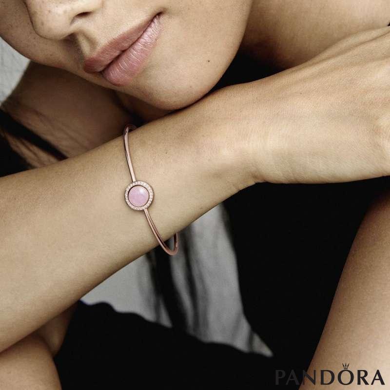 Pink Swirl Bangle