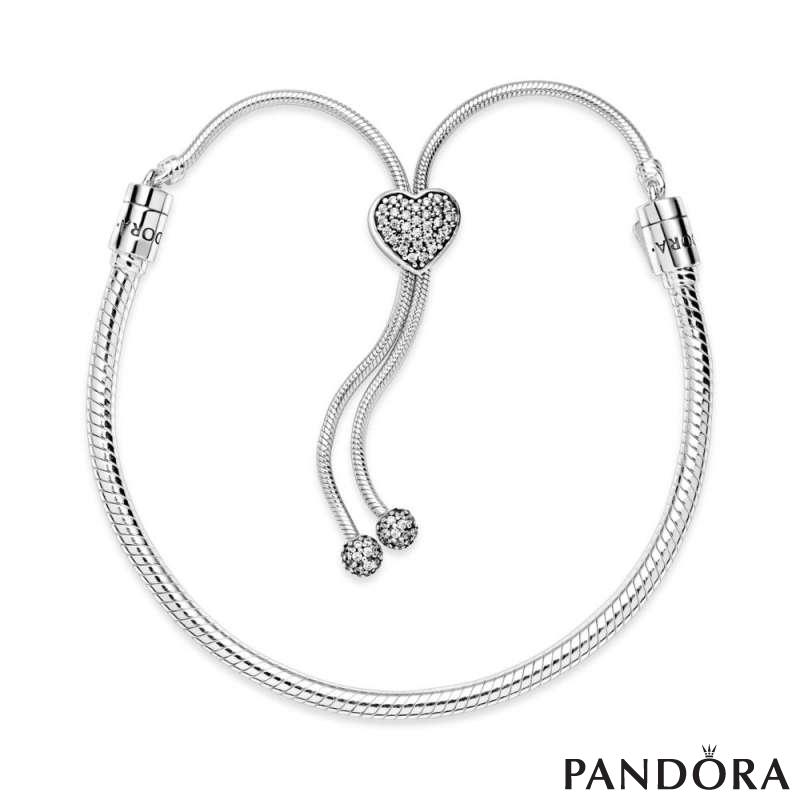 Белегзија Pandora Moments Pavé срце 