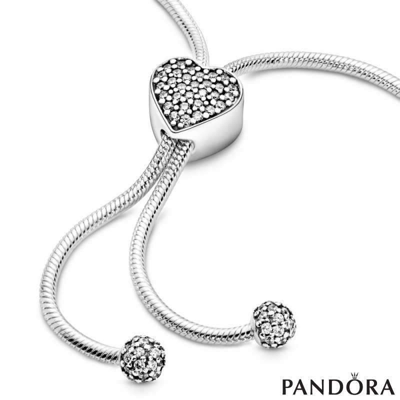 Белегзија Pandora Moments Pavé срце 