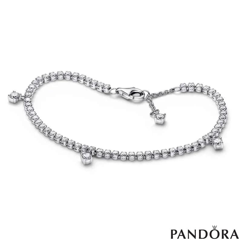 Sparkling Drops Tennis Bracelet 