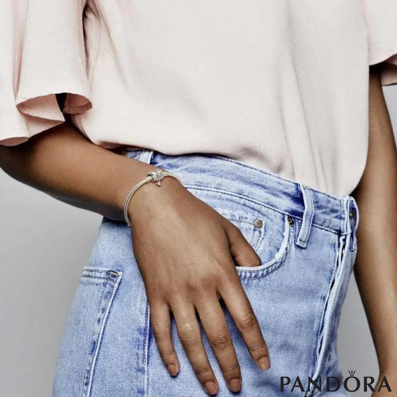 Pandora butterfly clasp bracelet sales