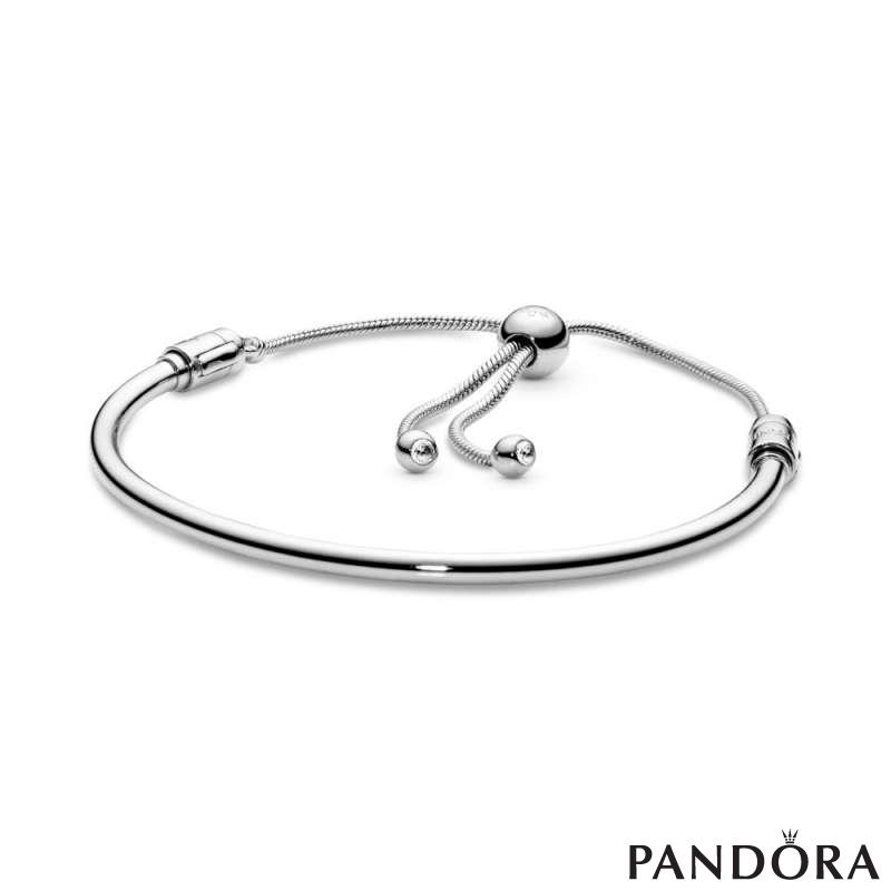 Pandora silver slider bracelet store