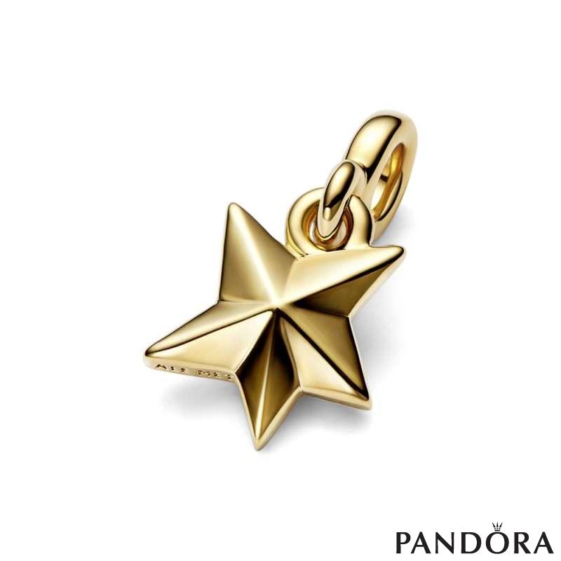 Мини висечки приврзок Pandora ME Фасетирана ѕвезда 