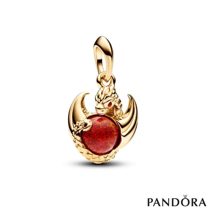 Game of Thrones Dragon Fire Dangle Charm 