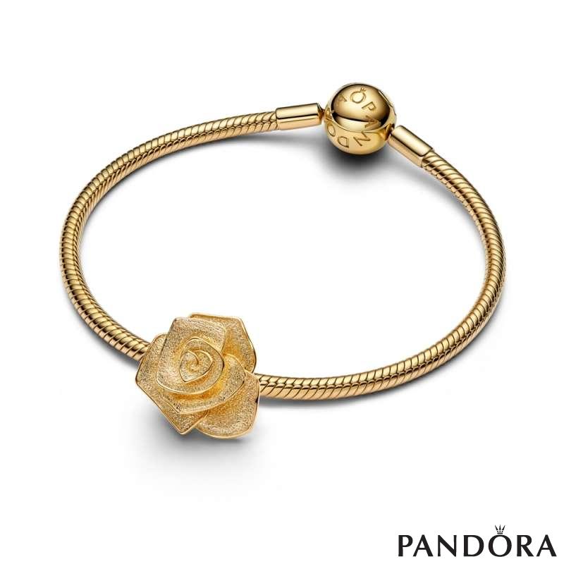 Rose in Bloom Oversized Charm