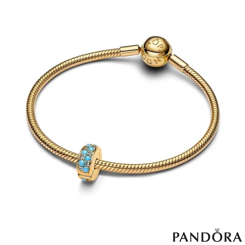 Aqua Blue Clip Charm