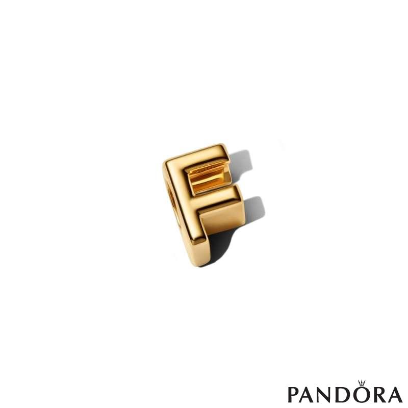 Letter F Alphabet Charm