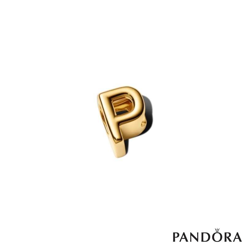 Letter P Alphabet Charm