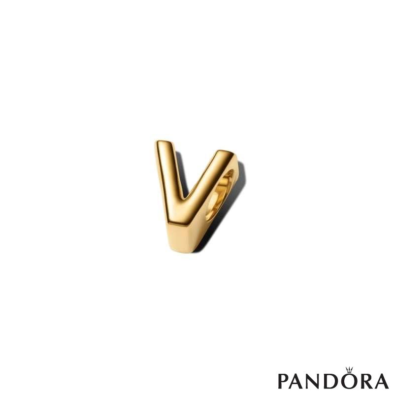 Letter V Alphabet Charm