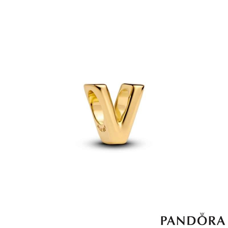 Letter V Alphabet Charm