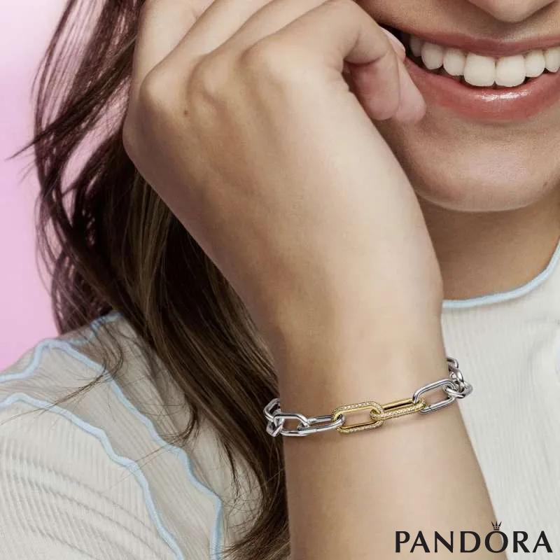 Pavé двојна карика за стилизирање  Pandora ME 