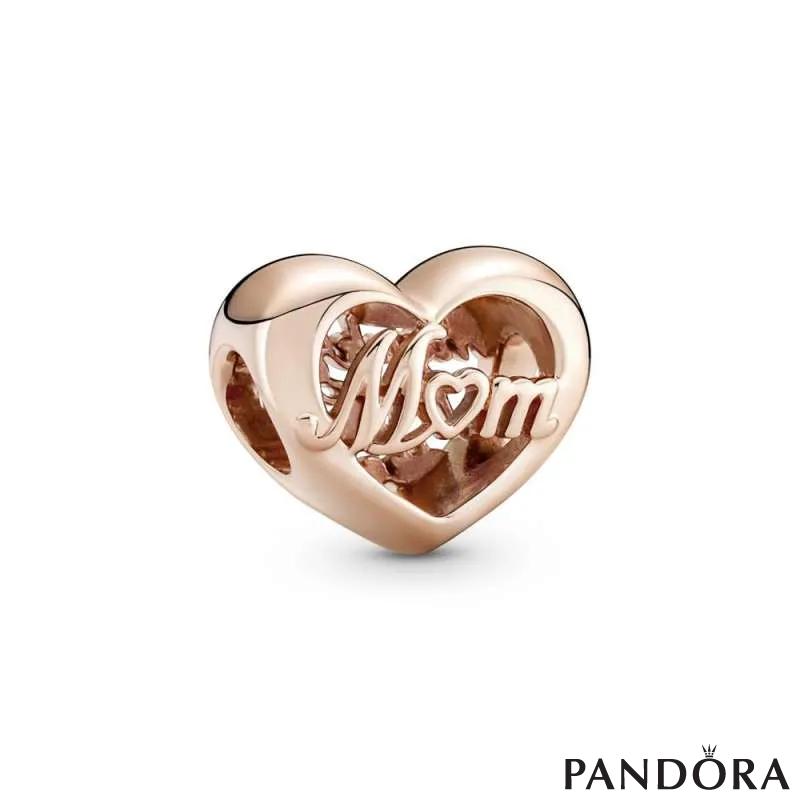 Thank You Mum Heart Charm 