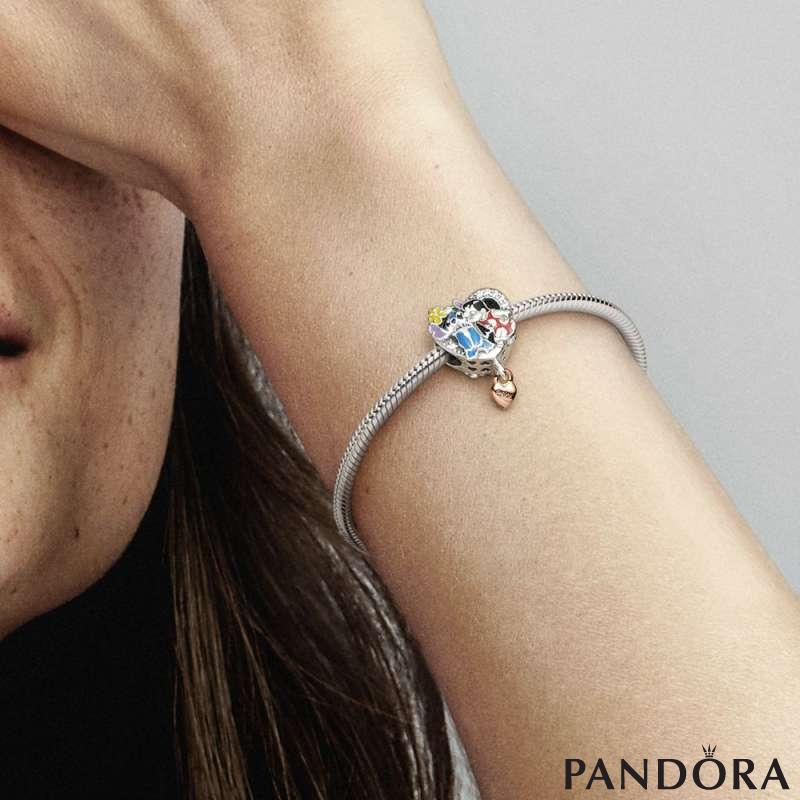 Pandora rainbow heart ring online