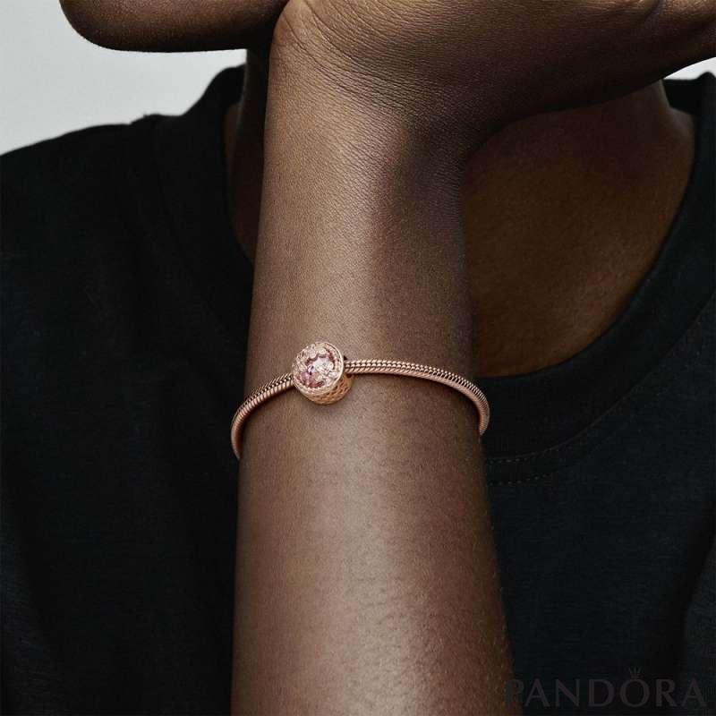 Pandora Daisy Flower Safety Chain Charm